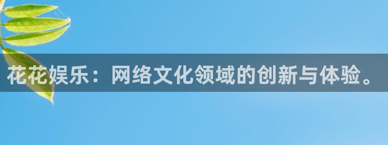 恩佐娱乐：花花娱乐：网络文化领域的创新与体验。